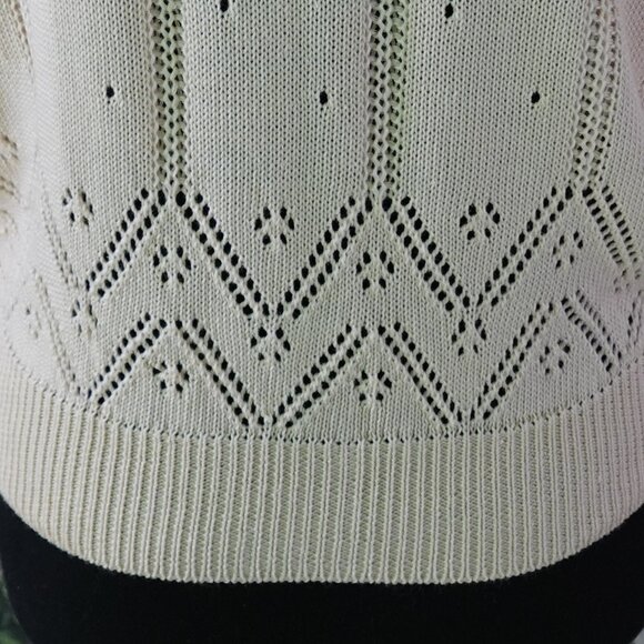 Cardigan with Drop Needle Pattern - Picture 5 of 5